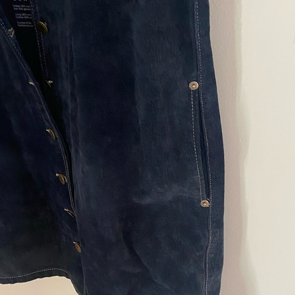 Dress from Tristan and Iseut suede with buttons - Picture 3 of 5